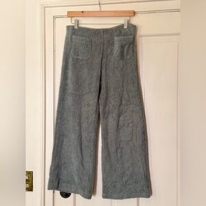 Simone Fan Pocket Pants ( Dusty Blue)